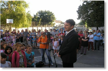 PRIVITANIE K ZAČIATKU ŠKOLSKEHO ROKU - 03.09.2012.